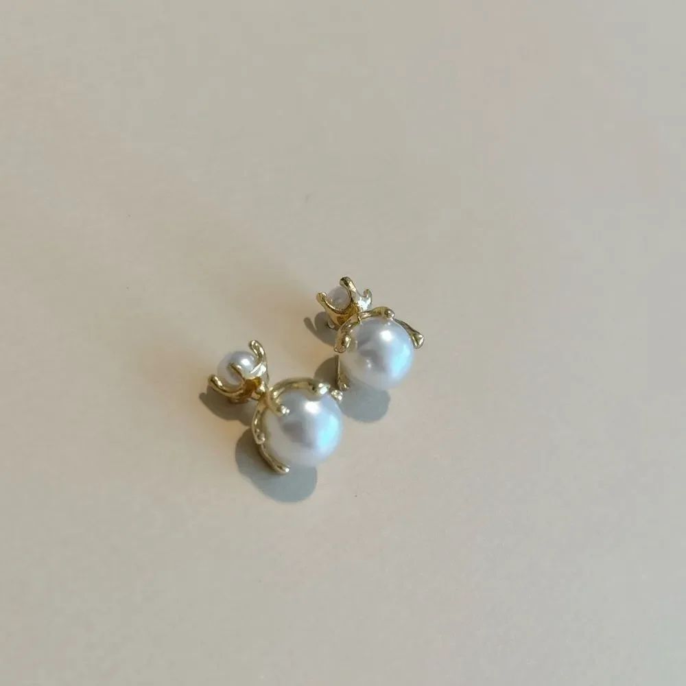 Pearl earrings M1070 - Picture 3 of 6